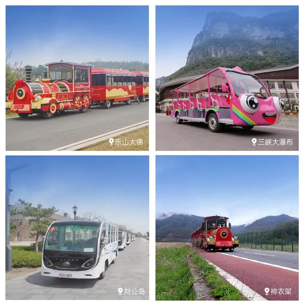 穿越春日盛景，百乐博观光车邀您共赴行业盛宴！