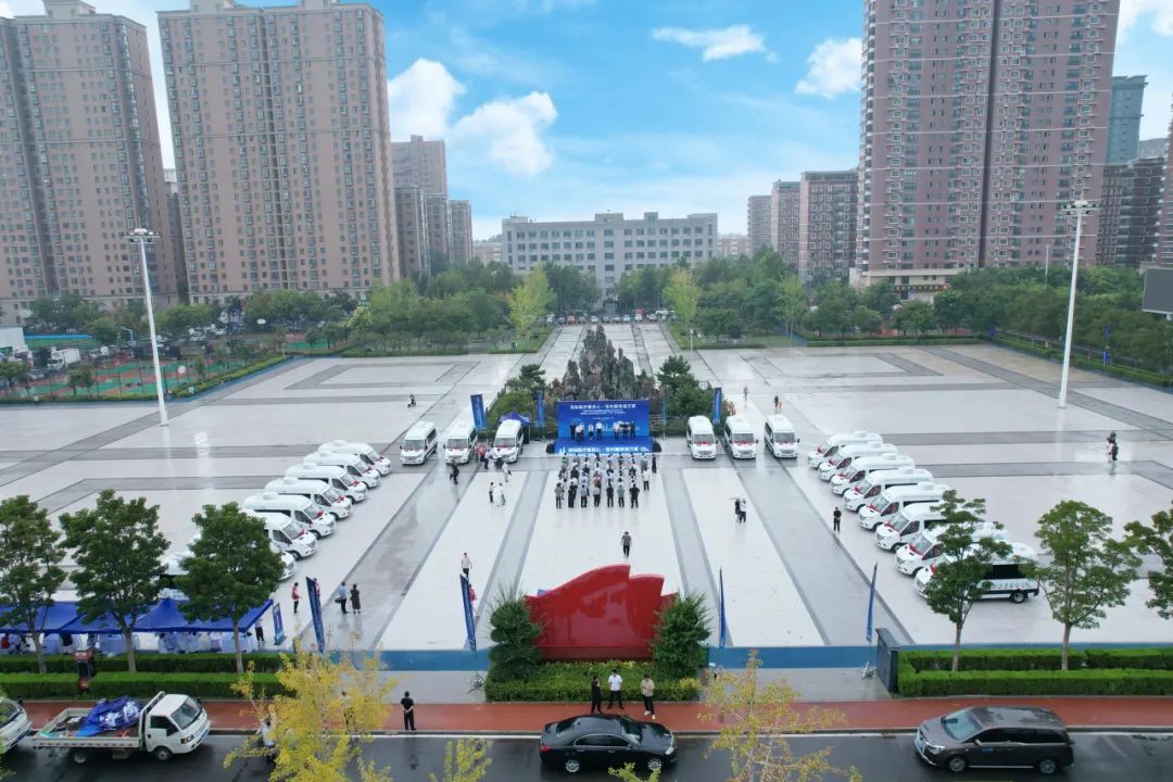 流动医疗暖民心·签约服务进万家! 百乐博民生体检巡诊车助力滑县医共体建设